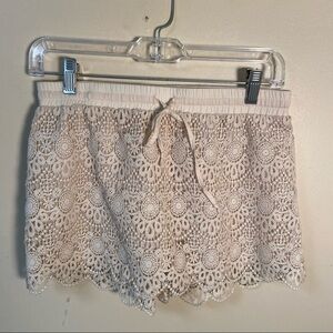 Solitaire Swim Women’s Skort Cotton Beige Small